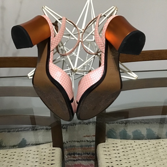 Fendi Colorblock Pattern Sandals - Picture 4 of 5